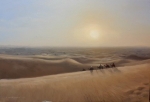 FM 0816 Oil 60x90cm The desert Dhs.6000