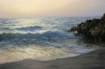 FM 1016 Oil 60x90cm The waves Dhs.6000