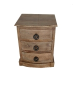 TMG 2524 3 draw bedside table