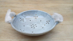 TMG 169 Colander with tray Ash glazed earthernware Dhs630