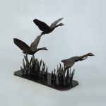 LLB 400-bronze-sculpture-of-swans-flying-study Dhs 18,000.